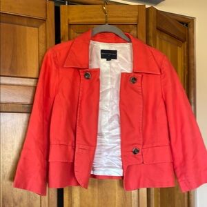 Banana Republic orange jacket
